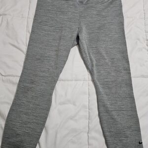 Nike Light Gray Heather Dri-FIT Top